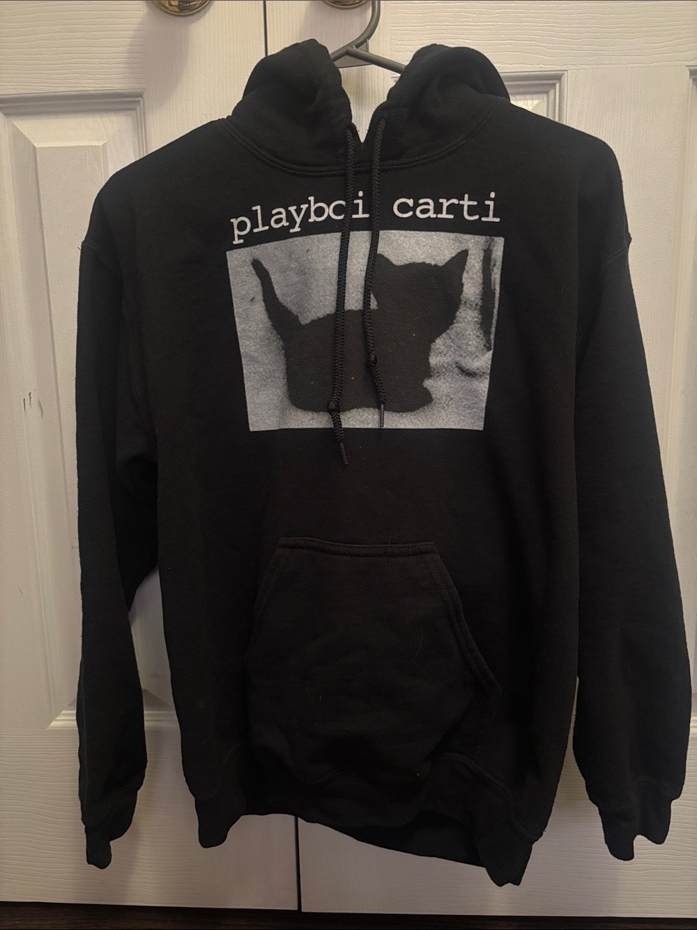 playboi catiiii black hoodie